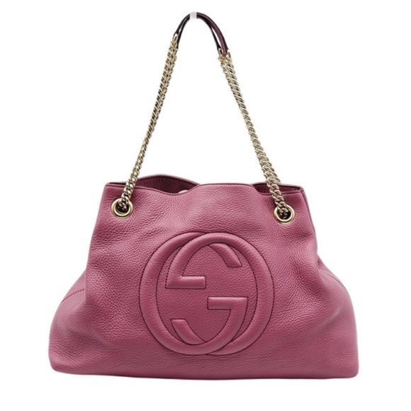 Authentic Gucci Soho on Chain Shoulder Bag
